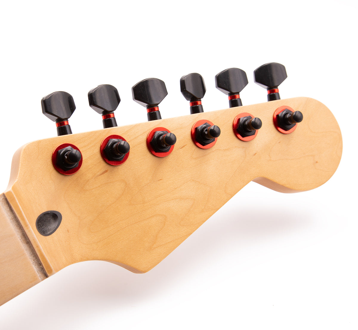 Tone Ninja TuneHues TH-200 Tuner Post Washers, Red, set of 6