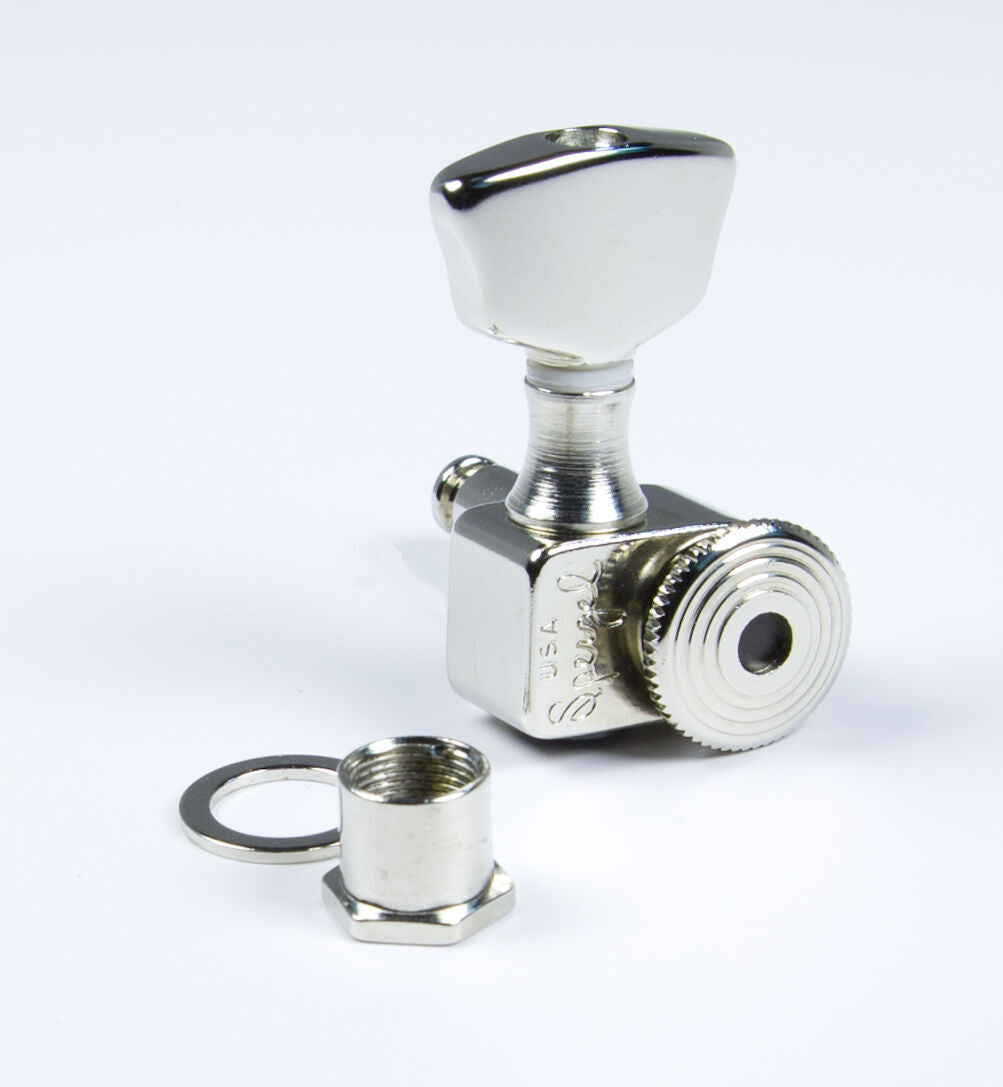 Sperzel Trimlok Locking 3x3 Nickel tuners NEW EZ Mount No Drilling! SportHiTech
