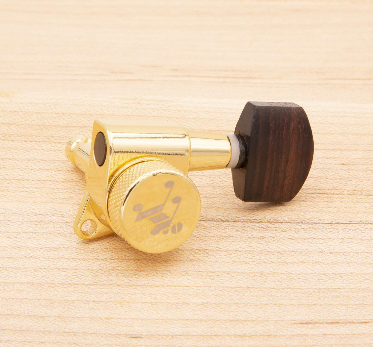 Tone Ninja Rosewood Tuner Buttons (6) fits Tone Ninja and Kluson ...