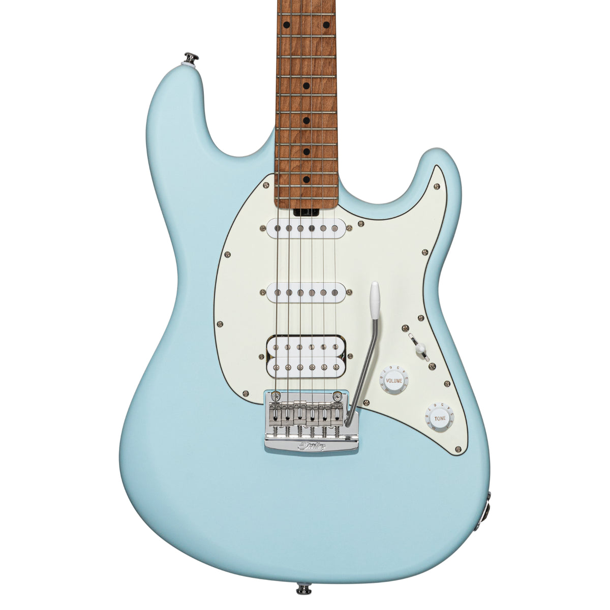 Sterling by Music Man Cutlass HSS, Daphne Blue Satin – SportHiTech