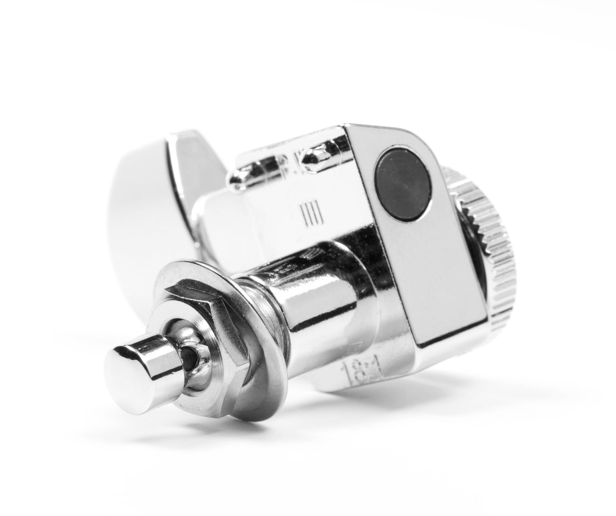 Fender 099-0818-100 6 inline chrome locking tuners with 2-pin mount |  SportHiTech
