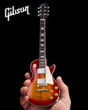 Axe Heaven Gibson 1959 Les Paul Cherry Sunburst 1/4 scale Miniature Collectible Guitar GG-120