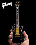 Axe Heaven Gibson Les Paul Custom Ebony 1/4 scale Miniature Collectible Guitar GG-123