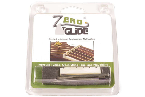 Genuine Zero Glide ZS-1L Slotted nut replacement system for Lefty Gibson Guitars