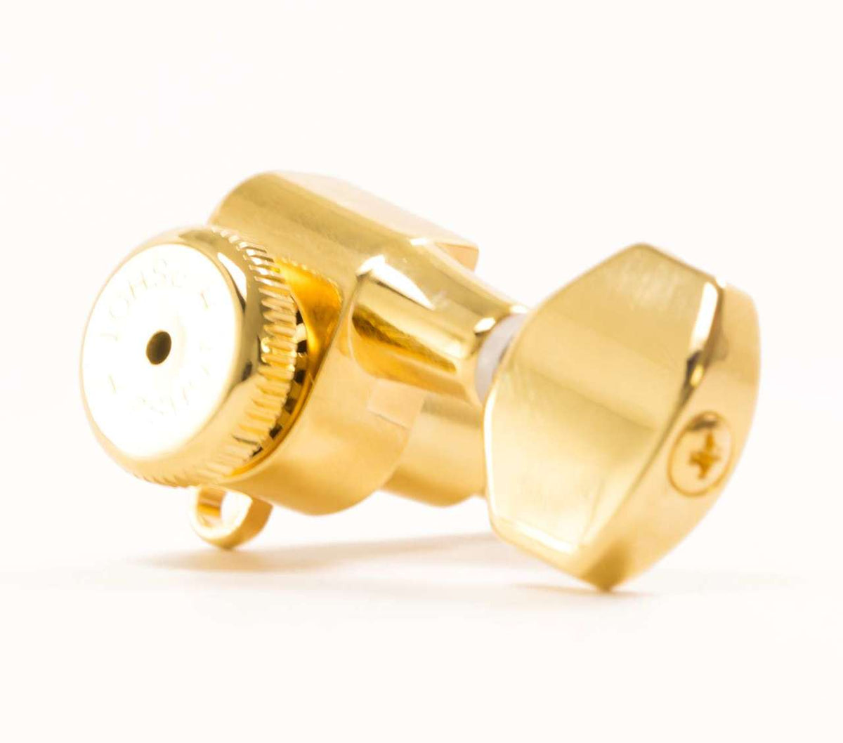 Hipshot Vintage 8.5mm Gold Non-Staggered Enclosed Grip-lock Tuner