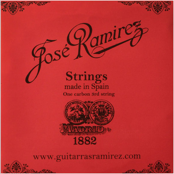 Genuine Jose Ramirez Carbon Hybrid Hard Tension Classical Guitar Strings - JRCH