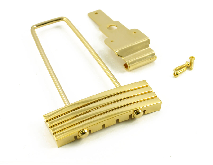 Kluson Trapeze Tailpiece, Gold KLTP G SportHiTech