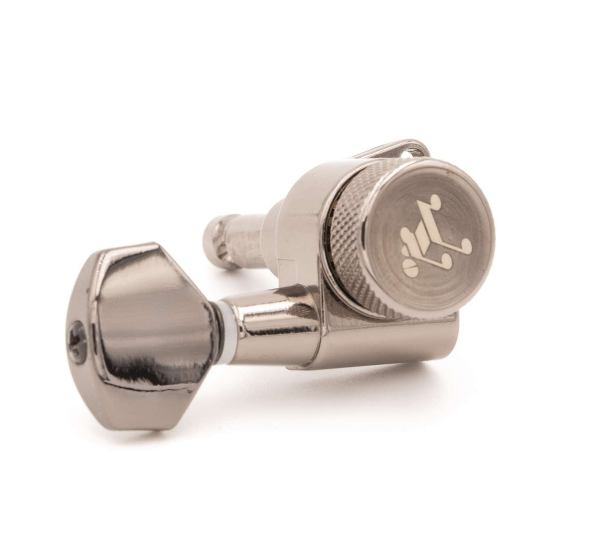 Tone Ninja 191 Locking Tuners, 6 Inline Baritone staggered set, Black