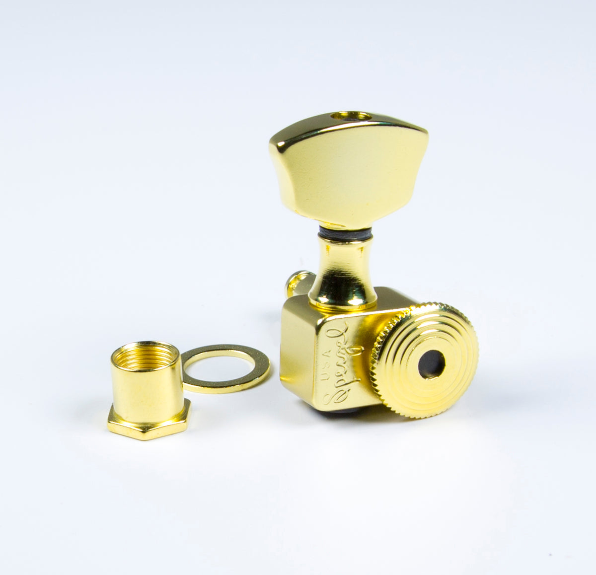 Sperzel Trim-Lok EZ-Mount 3x3 Gold Plated locking tuners - No