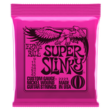 Ernie Ball Super Slinky Nickel Wound Electric Guitar Strings - 10 Pack