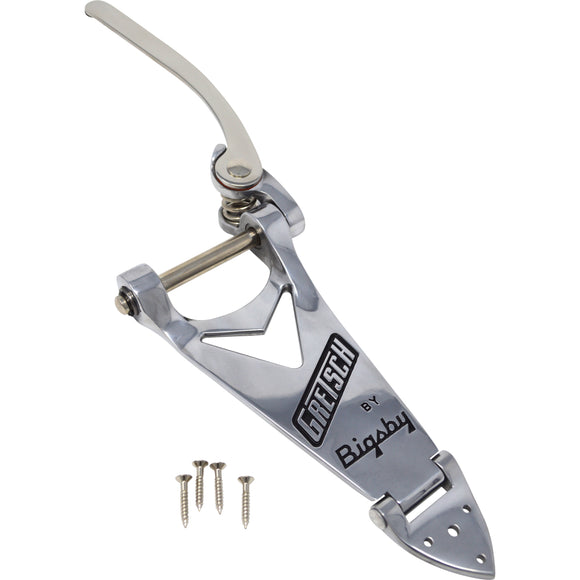Gretsch Branded Tailpiece, Bigsby B6, Polished Aluminum | SportHiTech