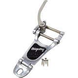 Bigsby Tailpiece Kalamazoo Series B7LH, Polished Aluminum, Left Handed | SportHiTech