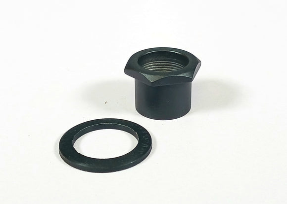 Genuine Hipshot Bass Tuner ADAPTER BUSHING BLACK - 1/2