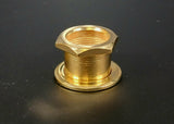 Genuine Hipshot Bass Tuner ADAPTER BUSHING GOLD - 1/2" USA ULTRALITE to 5/8" (16mm ) Headstock Hole - 0206629NUT-G