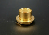 Genuine Hipshot Bass Tuner ADAPTER BUSHING GOLD - 1/2" USA ULTRALITE to 5/8" (16mm ) Headstock Hole - 0206629NUT-G