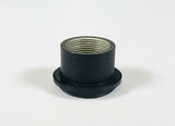 Genuine Hipshot Bass Tuner ADAPTER BUSHING BLACK - 1/2" USA ULTRALITE to 23/32" (18mm ) Headstock Hole - 0206708NUT-B