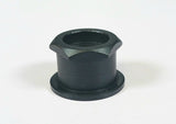 Genuine Hipshot Bass Tuner ADAPTER BUSHING BLACK - 1/2" USA ULTRALITE to 23/32" (18mm ) Headstock Hole - 0206708NUT-B