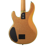 Music Man USA Stingray DarkRay 4 Bass Gold Bar, Roasted Maple