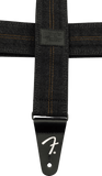 Genuine  Fender® x Wrangler® Denim Strap, Washed Black, 099-0638-004