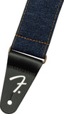 Genuine  Fender® x Wrangler® Denim Strap, Dark Indigo, 099-0638-013