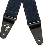 Genuine  Fender® x Wrangler® Denim Strap, Dark Indigo, 099-0638-013