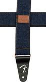 Genuine  Fender® x Wrangler® Denim Strap, Dark Indigo, 099-0638-013