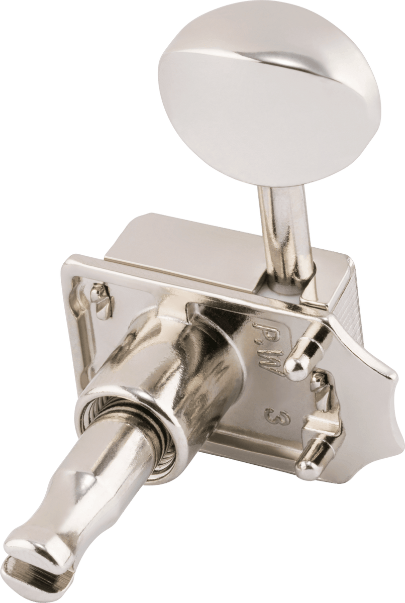 Fender Strat Tele 2 pin chrome ClassicGear™ Staggered Tuning Machine ...