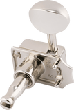 Fender® Strat/Tele 2-pin chrome ClassicGear™ Tuning Machine Set, Round button 0990802100