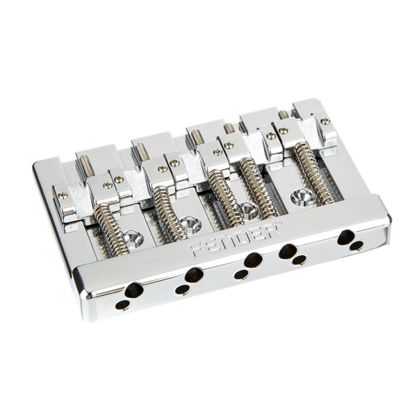Fender HiMass 5-Str Bass Bridge, Brass Saddles, Chrome | SportHiTech