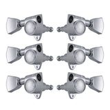 Grover 102CK Original Rotomatic 3x3 Chrome Tuners, Keystone button
