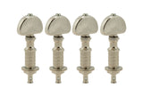Grover 115N Perma Tension Tenor Banjo Pegs Nickel, metal buttons set of 4