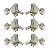 Genuine Grover Deluxe SD90 3+3 Nickel, Safety post, Metal buttons 133N