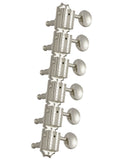 Genuine Grover Vintage Deluxe SD91 6 Inline Nickel, 136N6