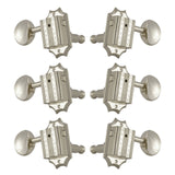 Grover 136N Vintage Deluxe SD91 3+3 Guitar Tuners, Nickel