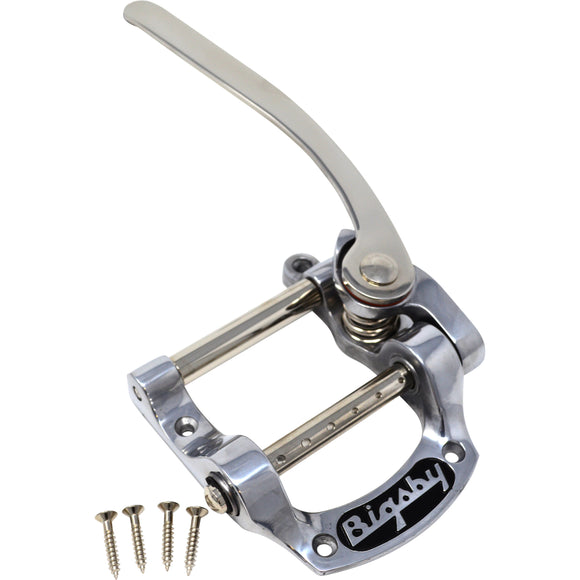 Bigsby Tailpiece B5 String-Through, Polished Aluminum | SportHiTech