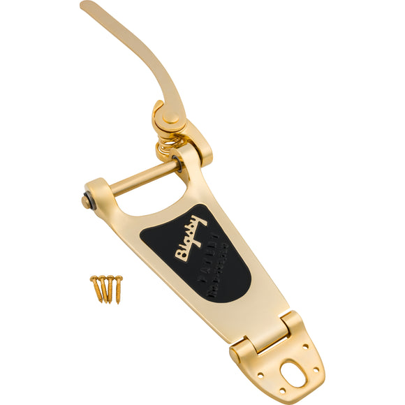 Bigsby Tailpiece Kalamazoo Series B6, Gold, Extra Short Hinge | SportHiTech
