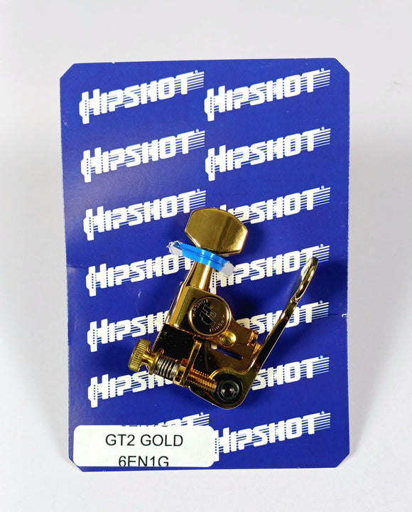 Hipshot Classic Enclosed Gear Guitar Xtender Gold 6EN1G