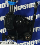 Hipshot USA Ultralite Bass Xtender 3/8 Clover Key Black - 20680B