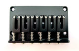 Genuine Hipshot Ibanez Flat Plate 6 String Upgrade Bridge Black 4IBF06B