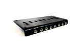 Genuine Hipshot Ibanez Flat Plate 8 String Upgrade Bridge Black 4IBF08B