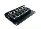 Genuine Hipshot Ibanez Flat Plate 6 String Upgrade Bridge Black 4IBF06B