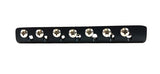 Hipshot Ibanez 7 String Flat Plate Upgrade Bridge Black & Gold 4IBF07G