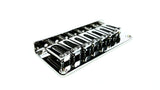 Hipshot Ibanez Flat Plate 7 String Upgrade Bridge Stainless Steel 4IBF07SS