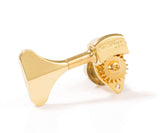 Hipshot Ultralite USA Tuner HB6Y Y Key 3/8 Gold - 5 String 3x2 Set Auth Dlr