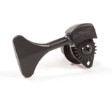Hipshot Ultralite USA Tuner HB6Y 1/2 Black - 5 String 4x1 Set Auth Dealer