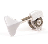 Hipshot Ultralite USA Tuner HB6Y 1/2 Satin Chrome - 5 String 4x1 Set Auth Dealer