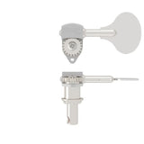 Hipshot Ultralite USA Single Tuner HB6L Lollipop 3/8 Satin Chrome - Bass Side