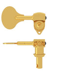 Hipshot Ultralite USA Single Tuner HB6L Lollipop 3/8 Gold - Treble Side