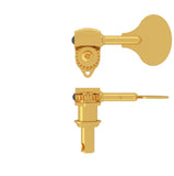 Hipshot Ultralite USA Single Tuner HB6L Lollipop 3/8 Gold - Bass Side