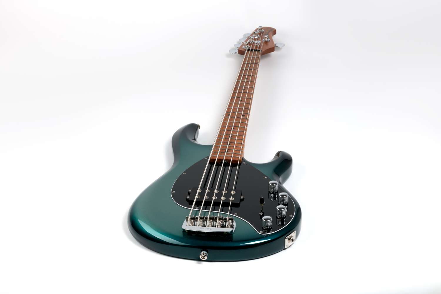 Music Man USA Stingray Special 5 String Bass Frost Green Pearl